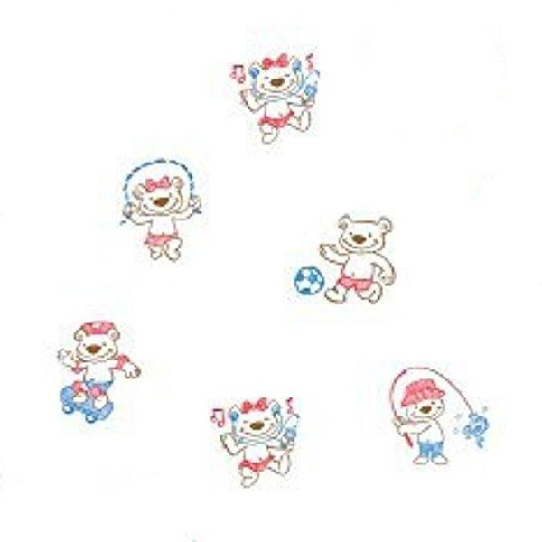 20" x 36" White Fluid Resistant Pediatric Disposable Exam Gown Activity